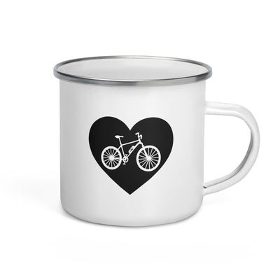 Heart 1 And Ebike - Emaille Tasse e-bike Default Title