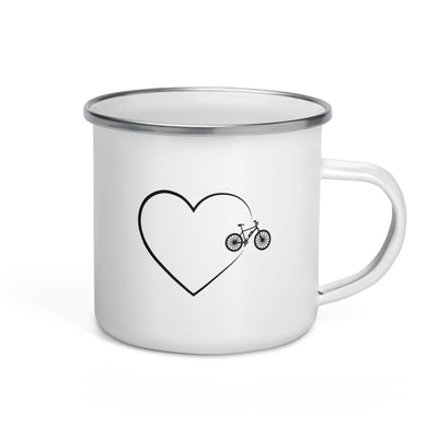 Heart 2 And Ebike - Emaille Tasse e-bike Default Title