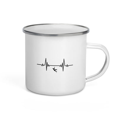 Heartbeat Climbing - Emaille Tasse klettern Default Title