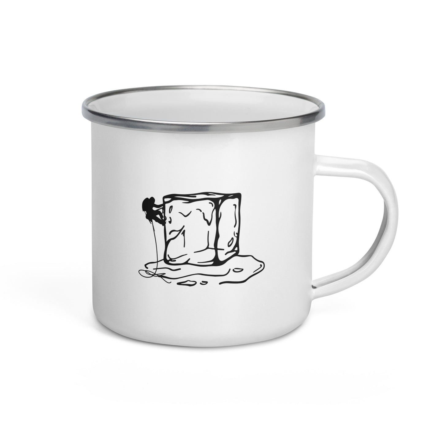 Ice - Climbing - Emaille Tasse klettern Default Title