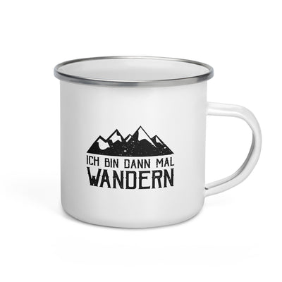 Ich Bin Dann Mal Wandern - Emaille Tasse wandern Default Title