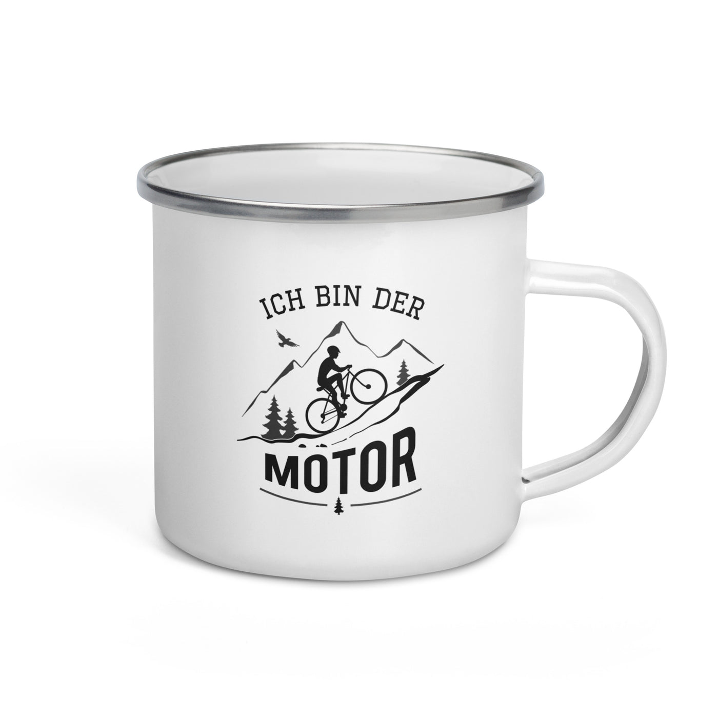 Ich Bin Der Motor - Emaille Tasse mountainbike Default Title