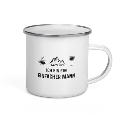 Ich Bin Ein Einfacher Mann - Emaille Tasse berge Default Title