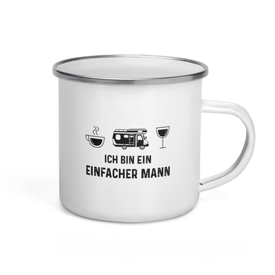 Ich Bin Ein Einfacher Mann - Emaille Tasse camping Default Title