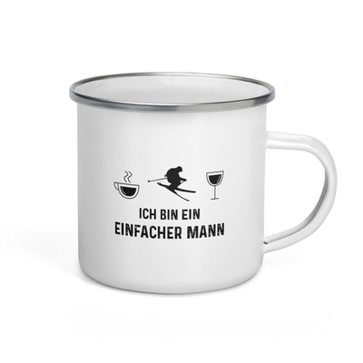 Ich Bin Ein Einfacher Mann - Emaille Tasse ski Default Title