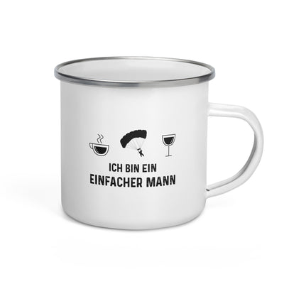 Ich Bin Ein Einfacher Mann 1 - Emaille Tasse berge Default Title