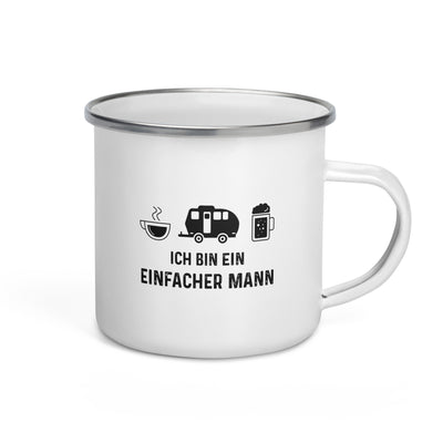 Ich Bin Ein Einfacher Mann 2 - Emaille Tasse camping Default Title