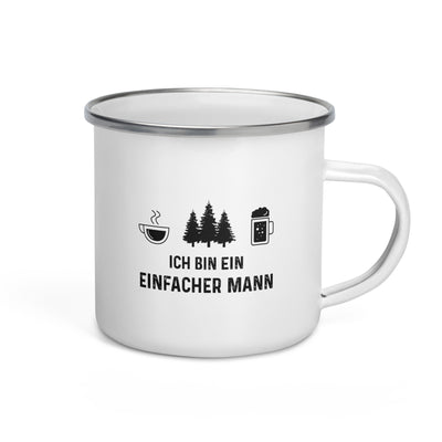 Ich Bin Ein Einfacher Mann 3 - Emaille Tasse camping Default Title