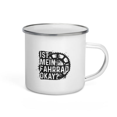 Ist Mein Fahrrad Okay - Emaille Tasse fahrrad mountainbike Default Title