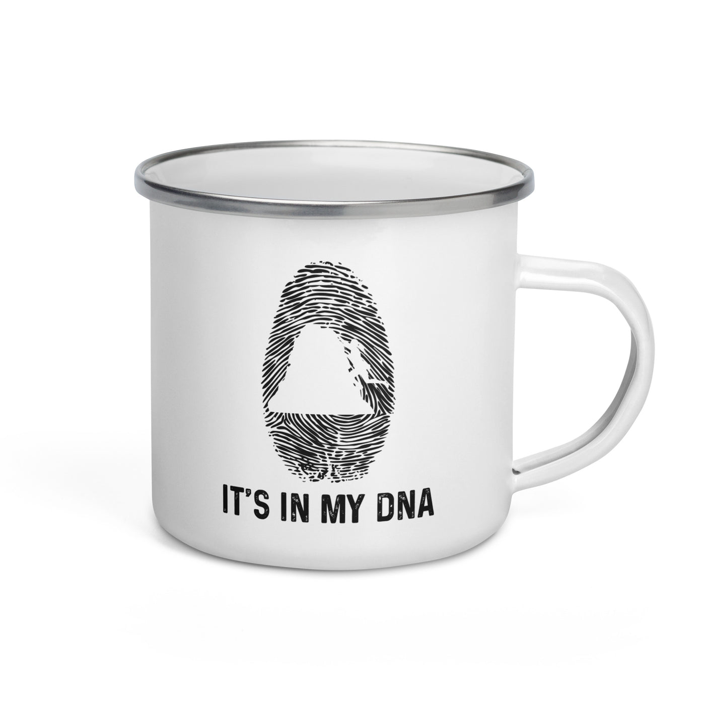 It'S In My Dna 1 - Emaille Tasse klettern Default Title