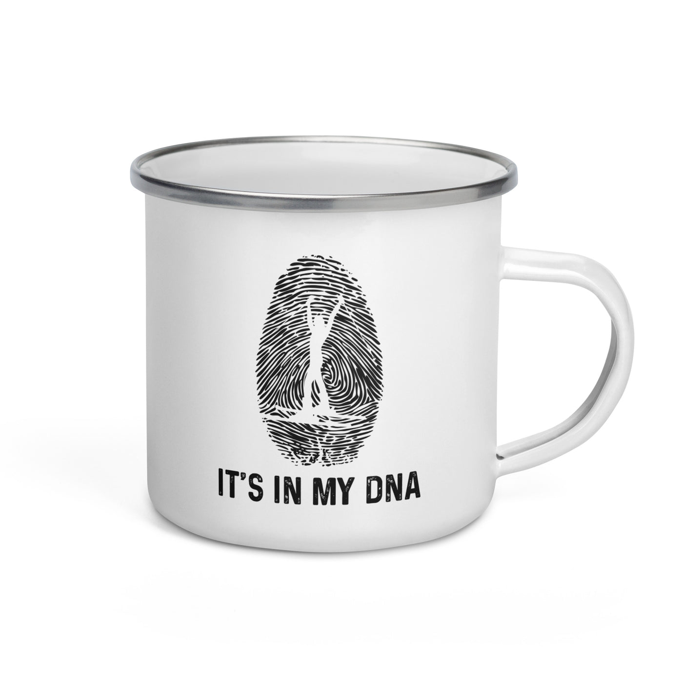 It'S In My Dna 1 - Emaille Tasse ski Default Title