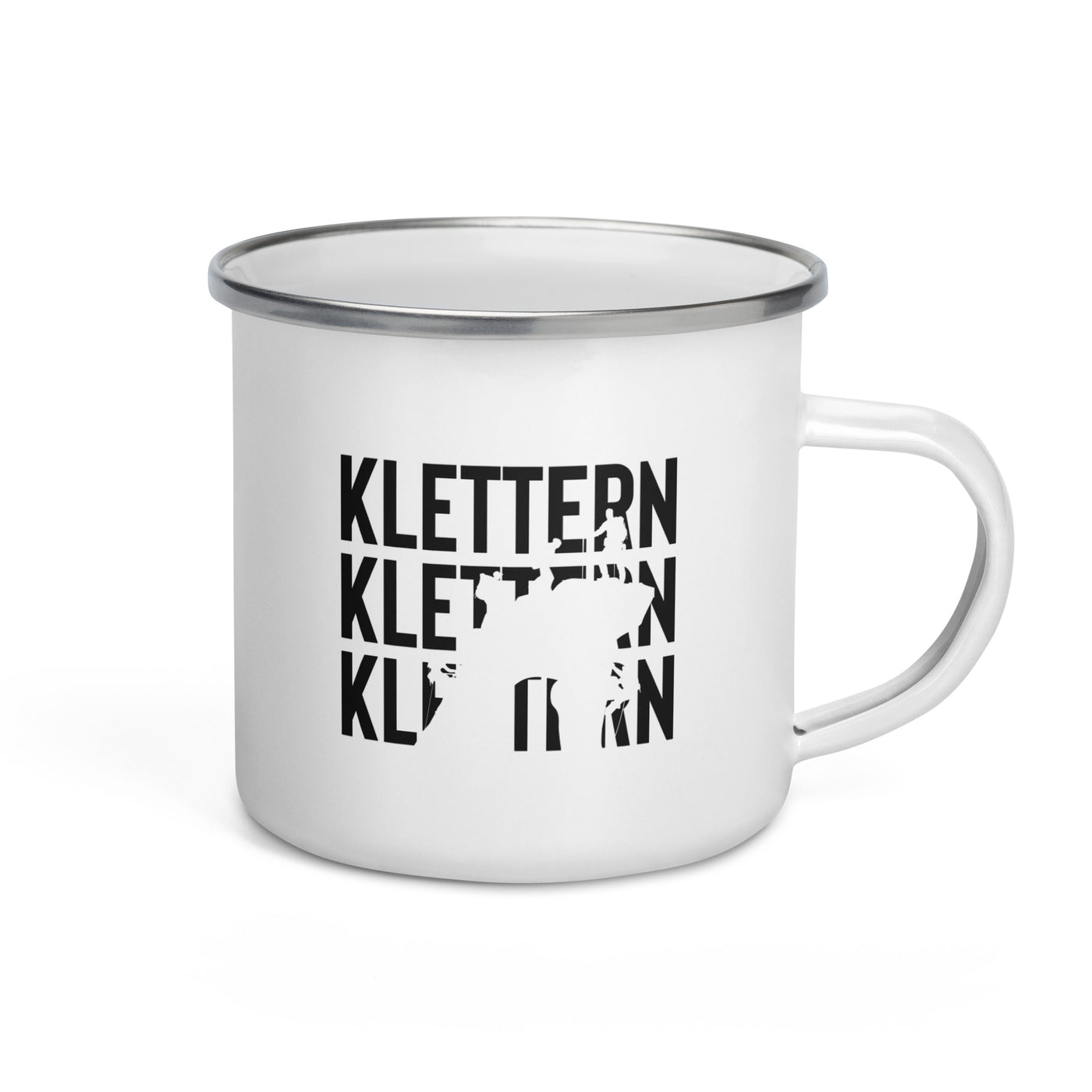 Klettern - Emaille Tasse klettern Default Title