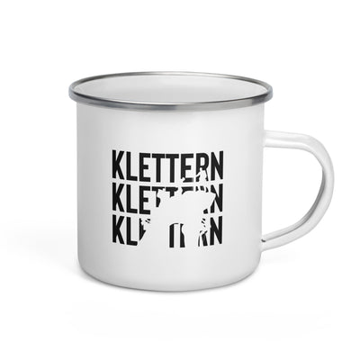 Klettern - Emaille Tasse klettern Default Title