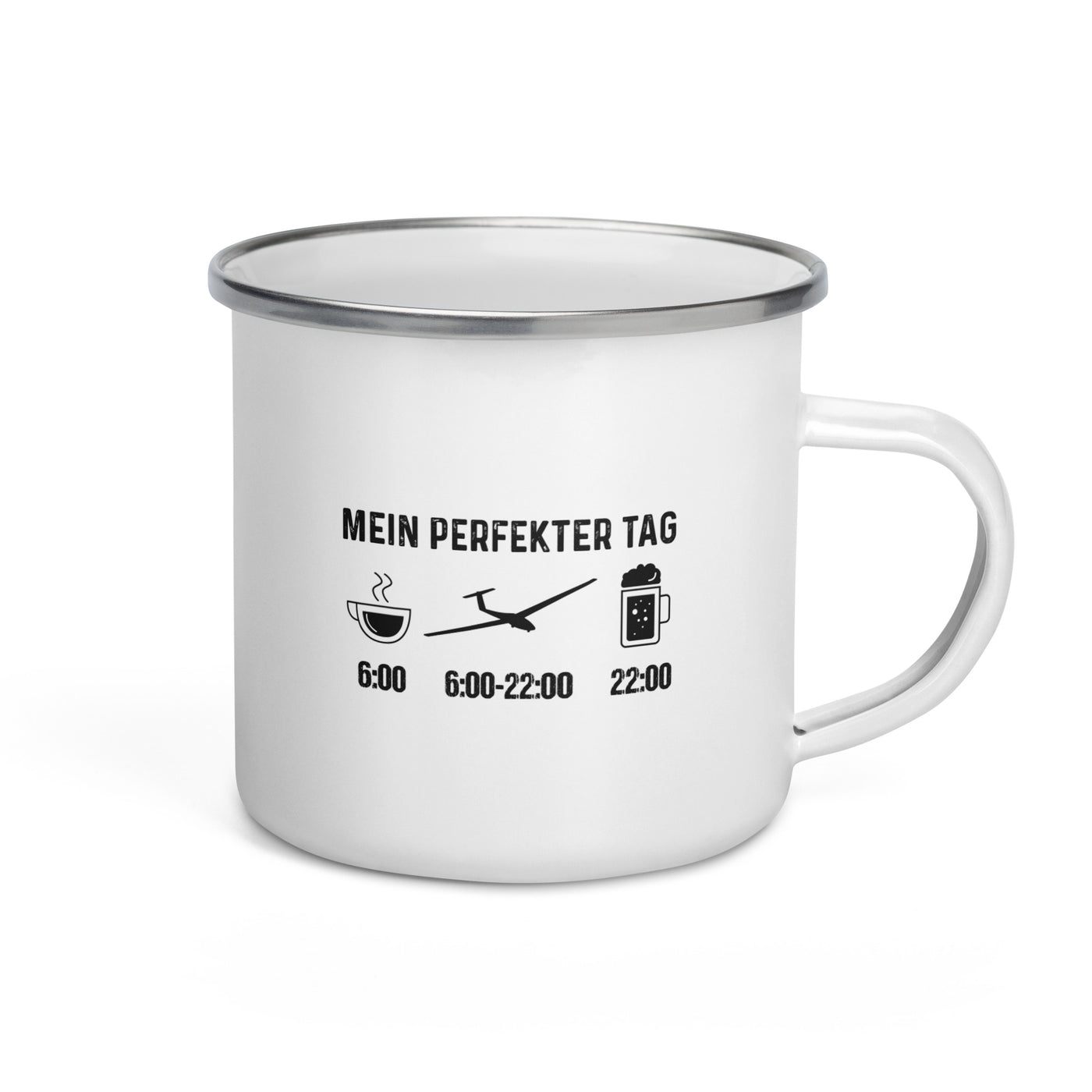 Mein Perfekter Tag - Emaille Tasse berge Default Title