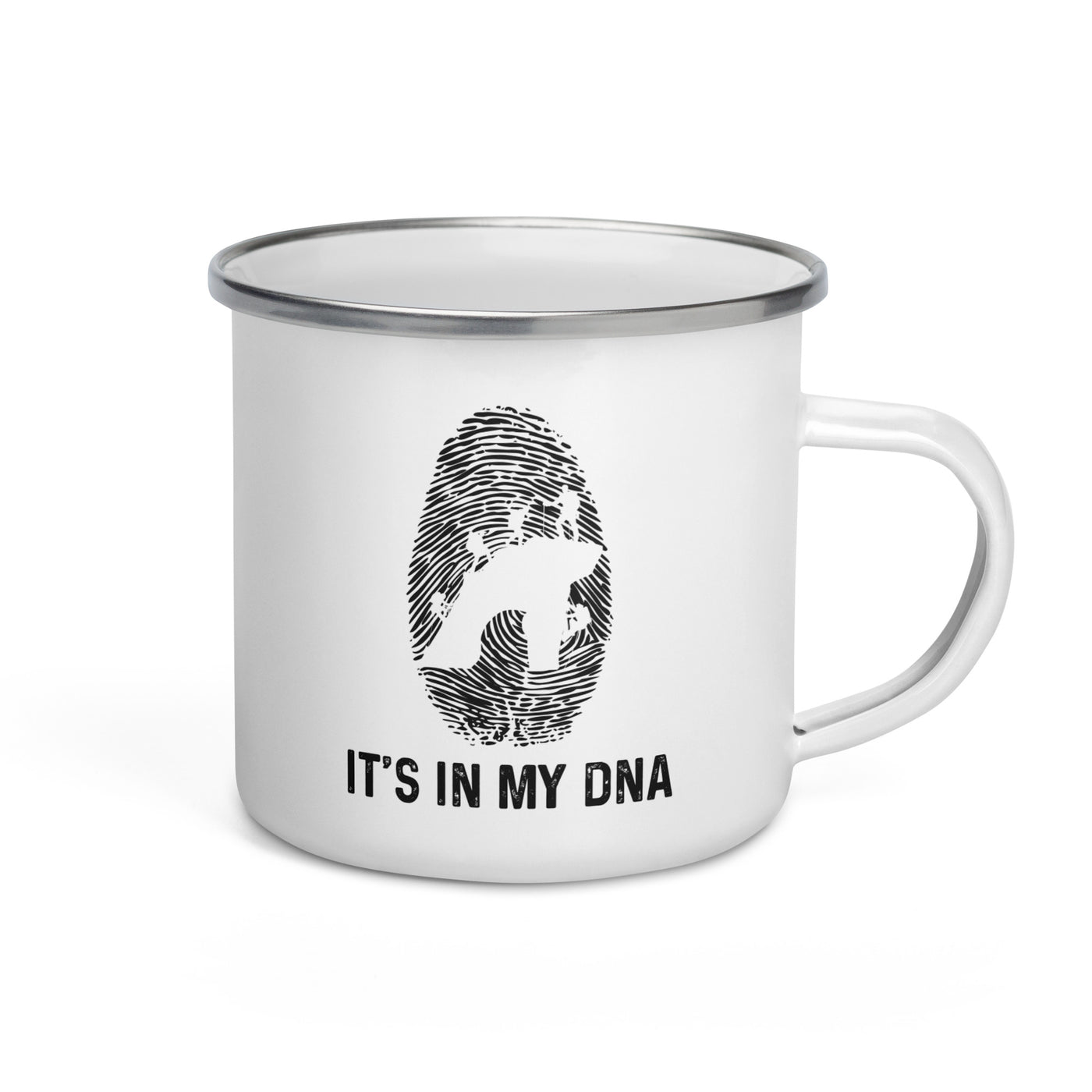 It'S In My Dna - Emaille Tasse klettern Default Title