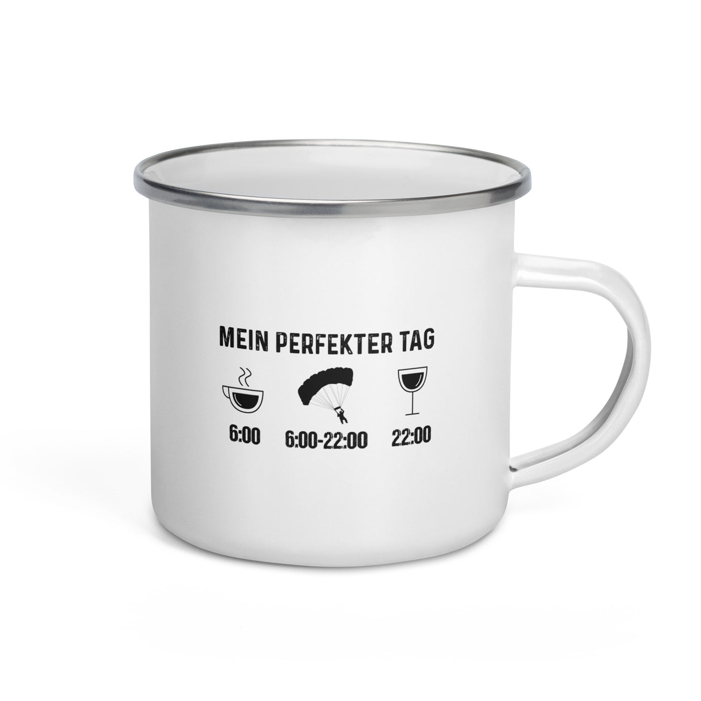 Mein Perfekter Tag 1 - Emaille Tasse berge Default Title