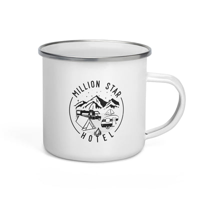 Million Star Hotel - Emaille Tasse camping Default Title