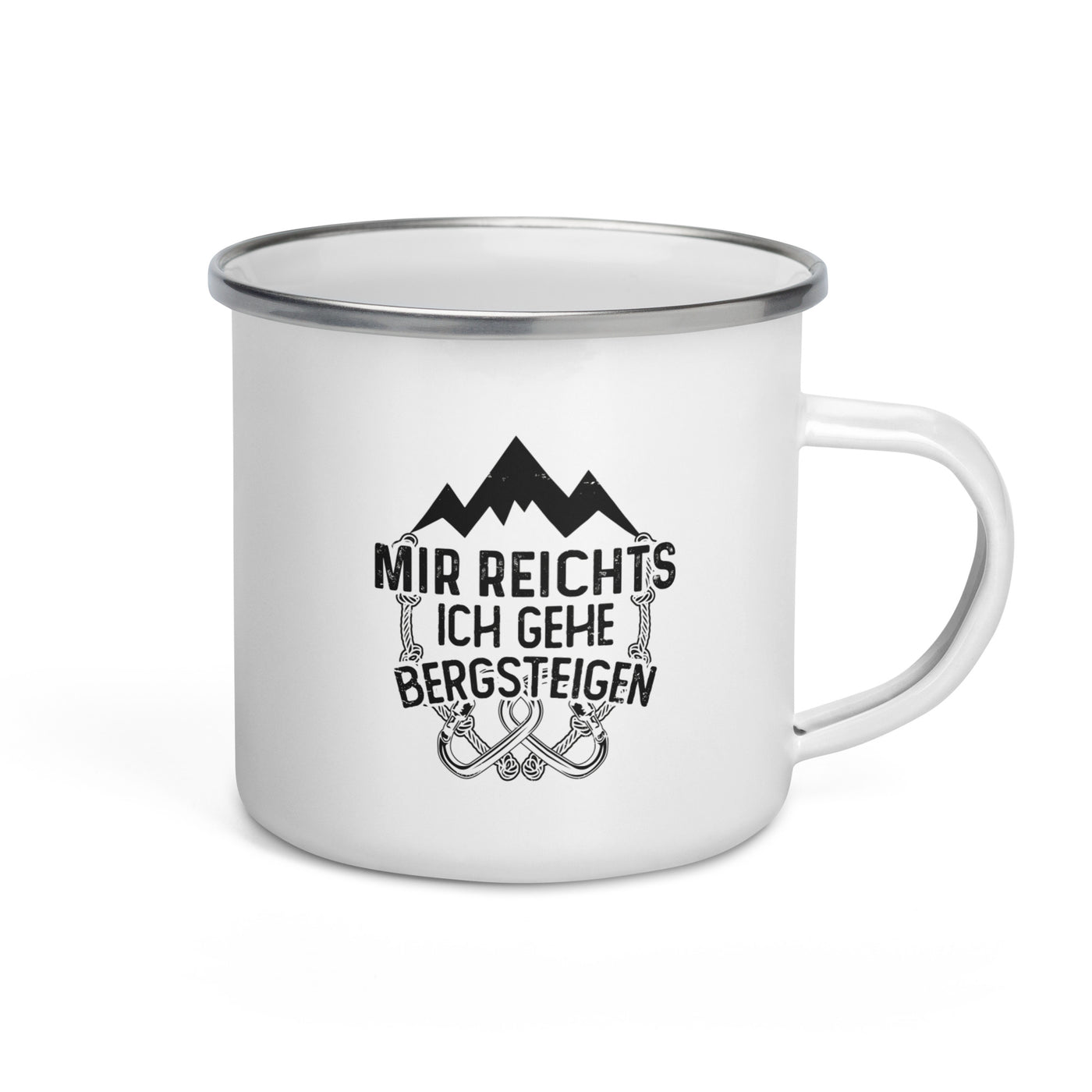 Mir Reichts Ich Geh Bergsteigen - Emaille Tasse berge Default Title