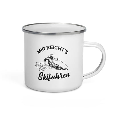 Mir Reichts Ich Geh Skifahren - Emaille Tasse ski Default Title