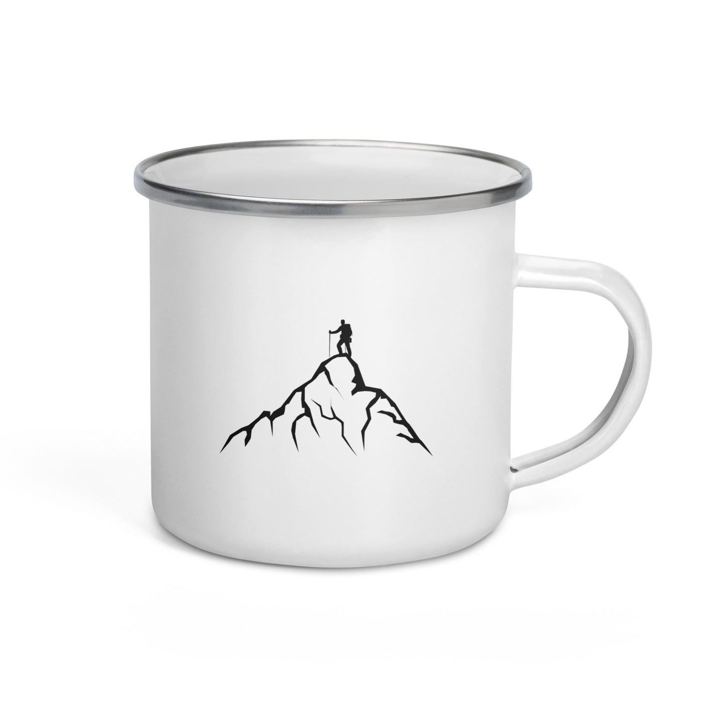 Mountain - Hiking (14) - Emaille Tasse wandern Default Title