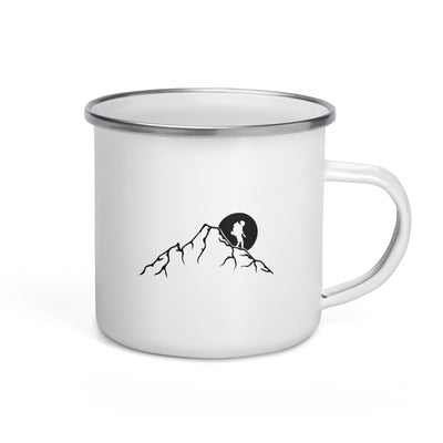 Mountain - Hiking (18) - Emaille Tasse wandern Default Title