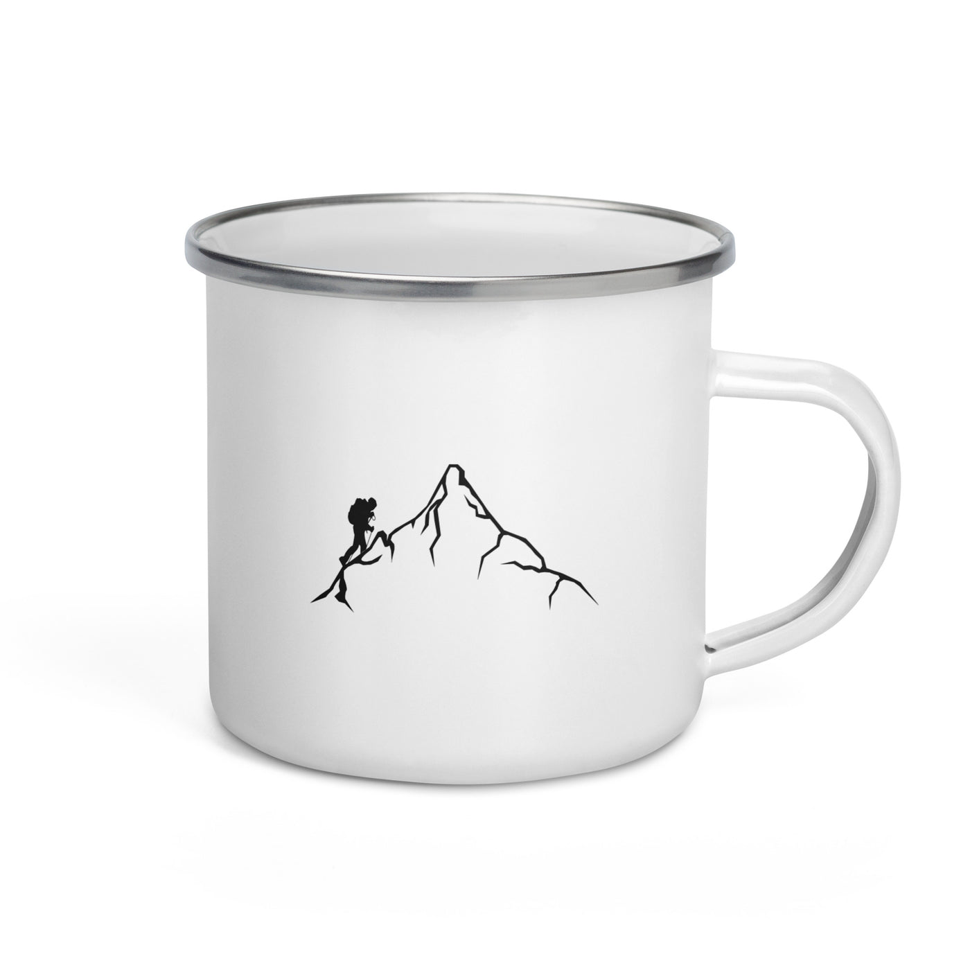 Mountain - Hiking (19) - Emaille Tasse wandern Default Title