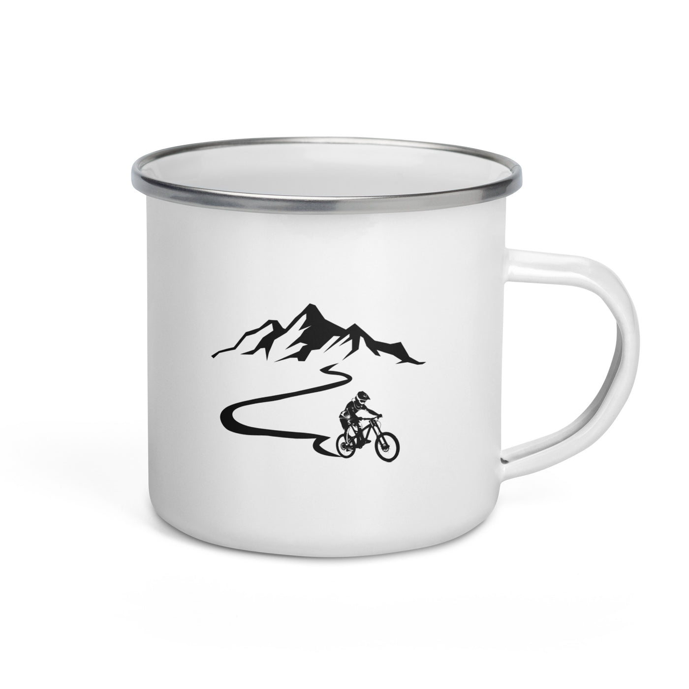 Mountain - Mountainbike (13) - Emaille Tasse mountainbike Default Title