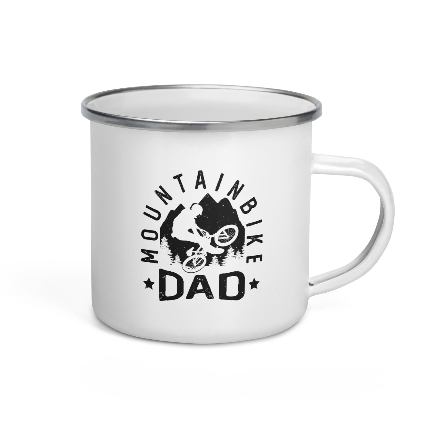 Mountainbike Dad - Emaille Tasse mountainbike Default Title