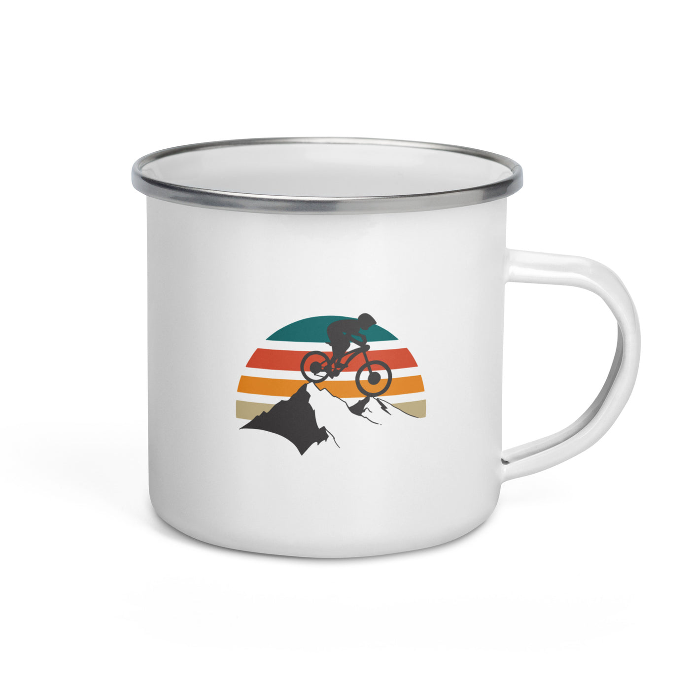 Mountainbike Vintage - Emaille Tasse mountainbike Default Title