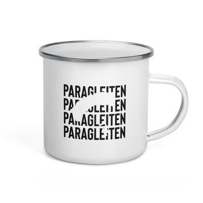 Paragleiten - Emaille Tasse berge Default Title