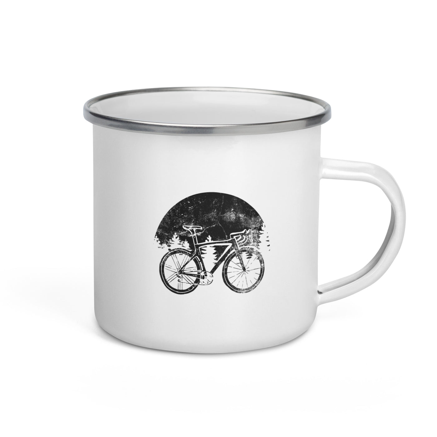 Sun - Cycling - Emaille Tasse fahrrad Default Title