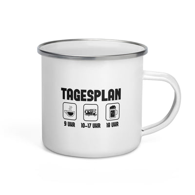 Tagesplan - Emaille Tasse camping Default Title