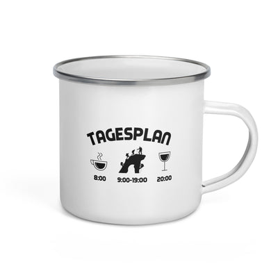 Tagesplan - Emaille Tasse klettern Default Title