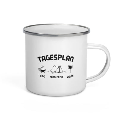 Tagesplan 1 - Emaille Tasse camping Default Title