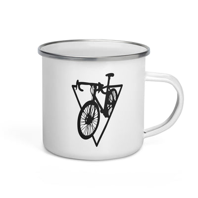 Triangle - Cycling - Emaille Tasse fahrrad Default Title