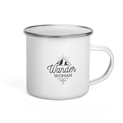 Wander Woman - Emaille Tasse wandern Default Title