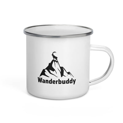 Wanderbuddy - Emaille Tasse wandern Default Title