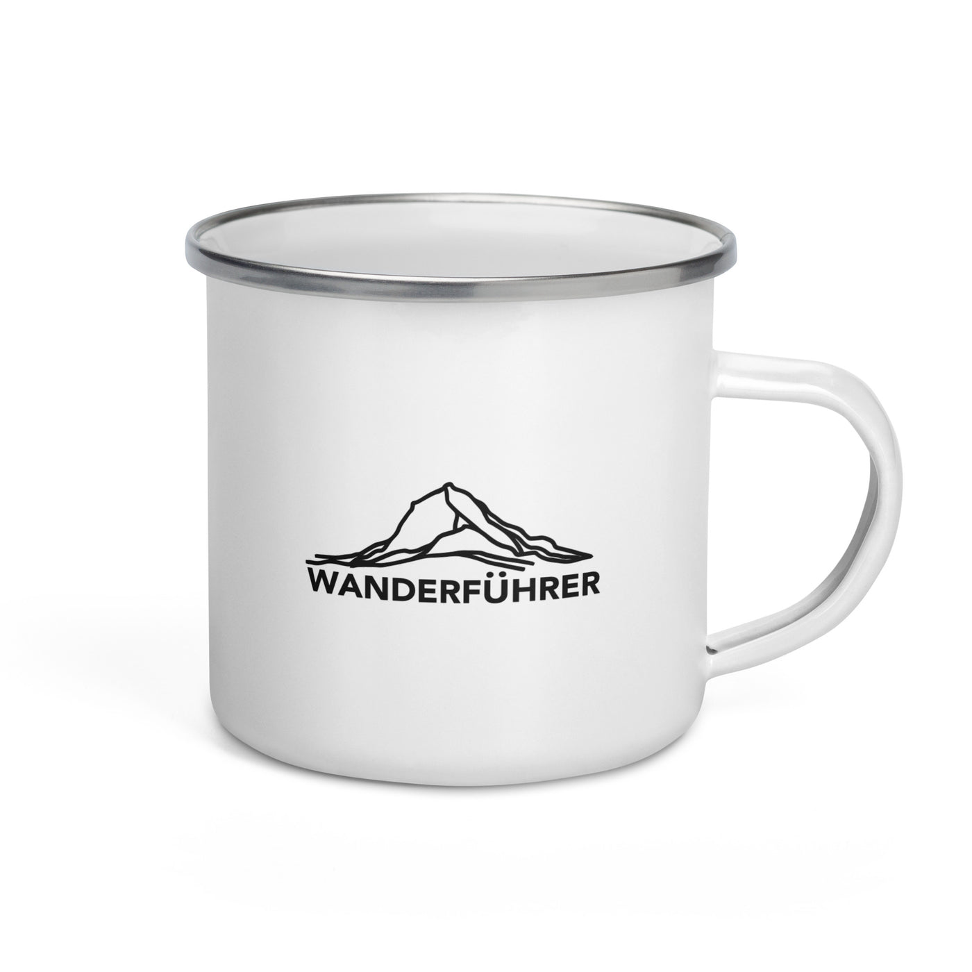 Wanderfuhrer (10) - Emaille Tasse berge Default Title