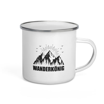 Wanderkonig - Emaille Tasse berge Default Title