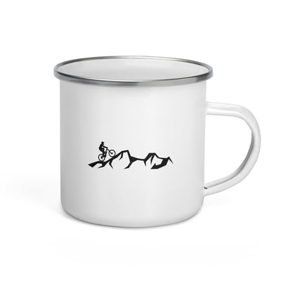 Mountain - Mountainbike - Emaille Tasse mountainbike Default Title