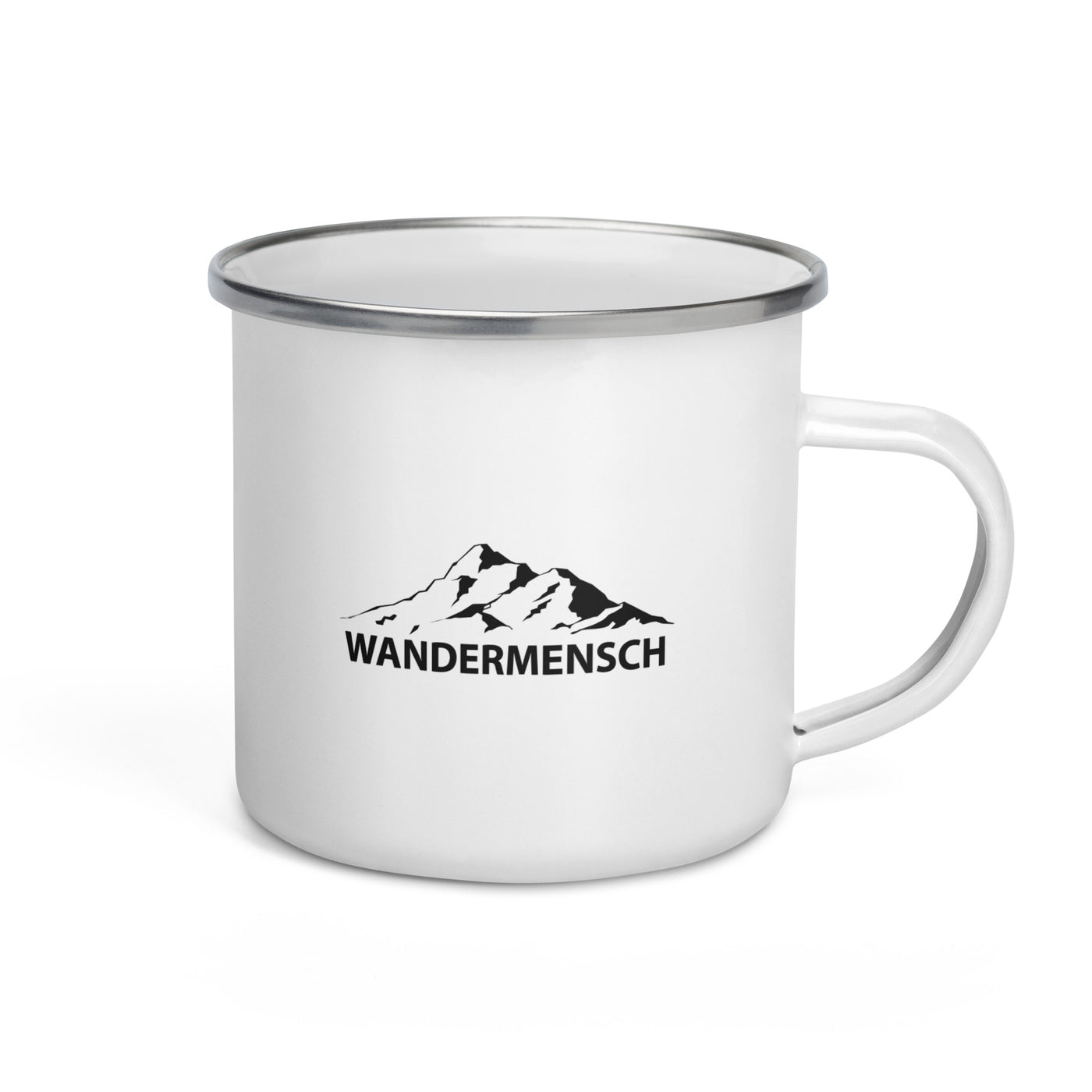 Wandermensch - Emaille Tasse berge Default Title