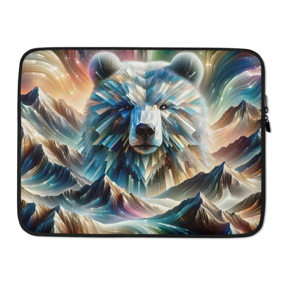 Alpen & Bär Kaleidoskop - Abstrakte Lichtkunst mit Kraft - Laptophülle camping xxx yyy zzz 15″