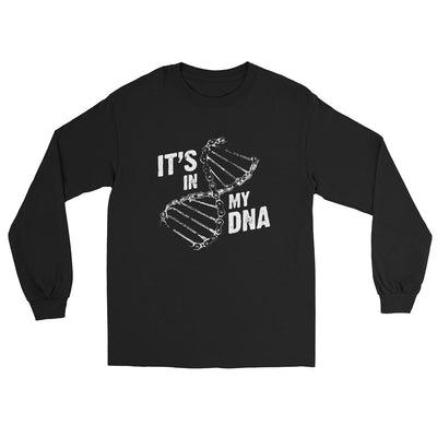 Its in my DNA - Herren Longsleeve fahrrad xxx yyy zzz Black