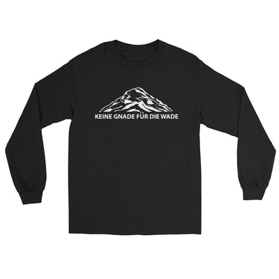 Keine Gnade Fur Die Wade - Herren Longsleeve berge xxx yyy zzz Black