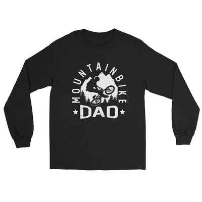 Mountainbike Dad - (M) - Herren Longsleeve xxx yyy zzz Black