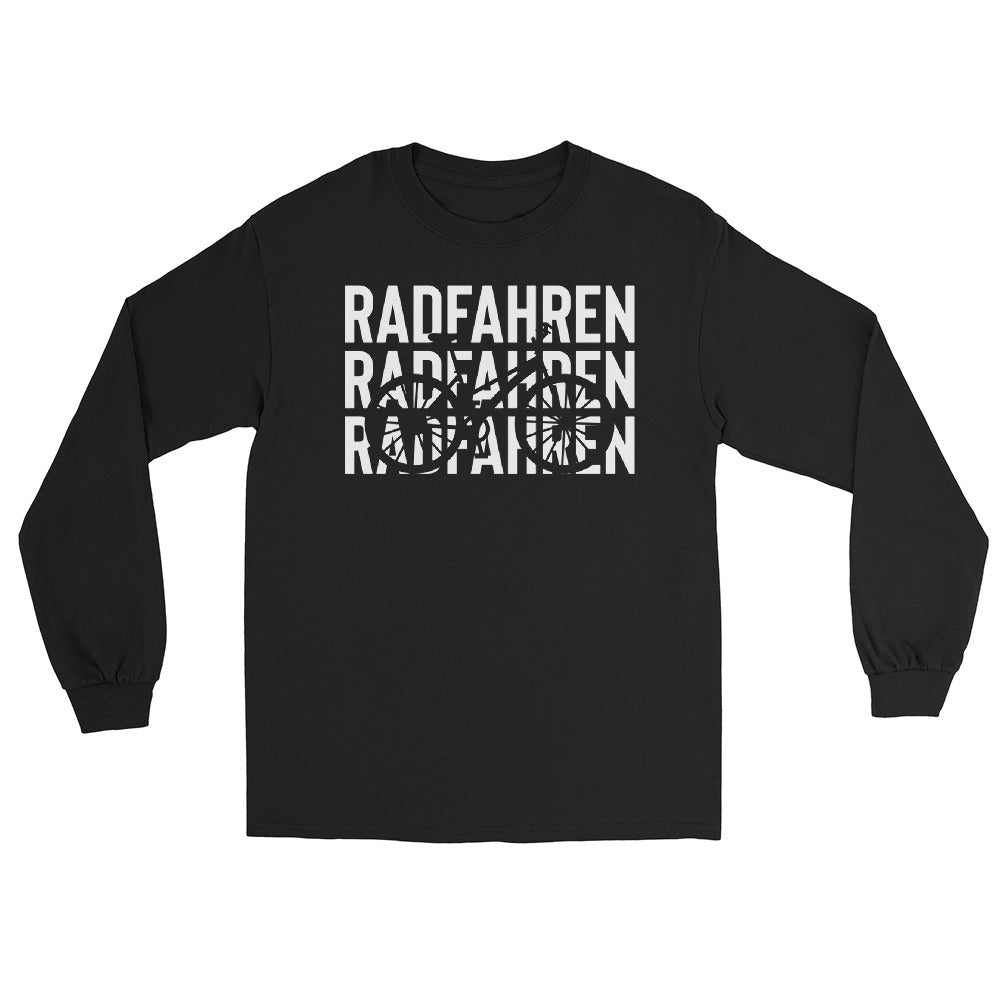 Radfahren - Herren Longsleeve fahrrad xxx yyy zzz Black