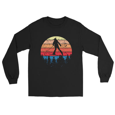 Skifahren Vintage - (S.K) - Herren Longsleeve klettern xxx yyy zzz Black