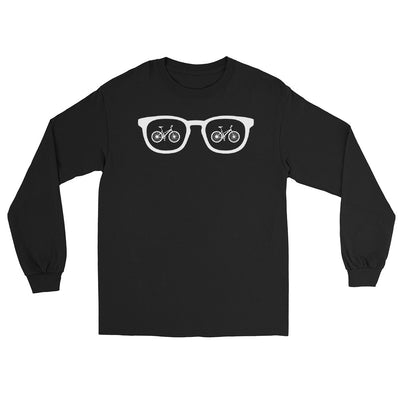 Sonnenbrille und Radfahren - Herren Longsleeve fahrrad xxx yyy zzz Black