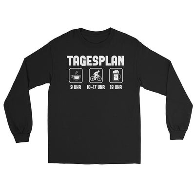 Tagesplan 1 - Herren Longsleeve fahrrad xxx yyy zzz Black