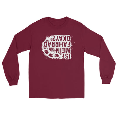 Ist mein Fahrrad okay - Herren Longsleeve fahrrad xxx yyy zzz Maroon